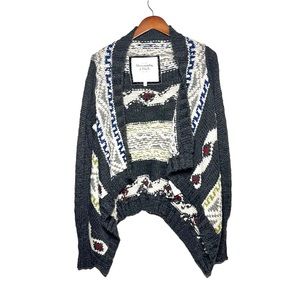 Vintage Y2K Abercrombie & Fitch Fair Isle Open Cardigan